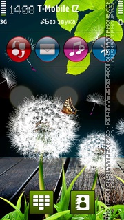 Last Dandelions tema screenshot