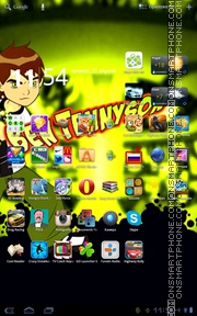 Ben10 tema screenshot