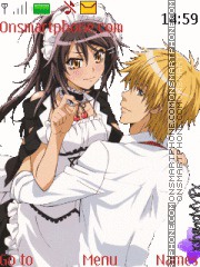 Capture d'écran Kaichou wa Maid-sama thème