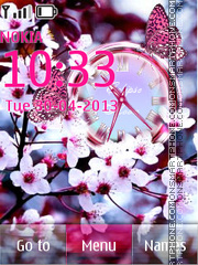 Blooming Garden tema screenshot