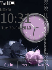 Rose tema screenshot