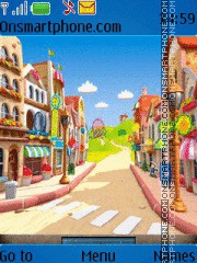 Capture d'écran Drawn Street thème
