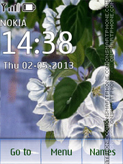 Flowering theme screenshot