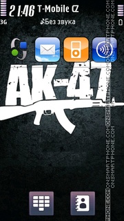 AK47 Music Band es el tema de pantalla