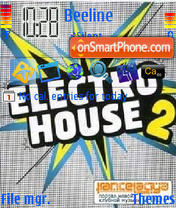 Electrohouse theme screenshot