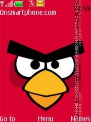 Angry Bird 11 theme screenshot