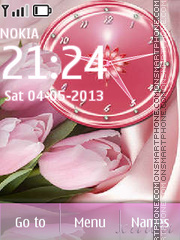 Tulips tema screenshot