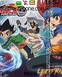 Capture d'écran Beyblade Metal Masters thème