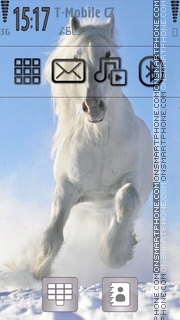 WhiteHorse tema screenshot