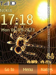 Capture d'écran Spider thème