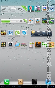 iPhone Style 03 tema screenshot