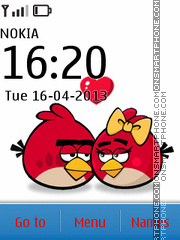 Angry Birds Love es el tema de pantalla