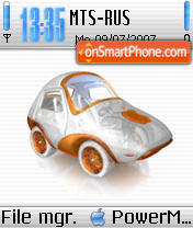 iMac tema screenshot