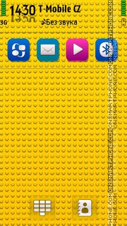 Texture Dots tema screenshot