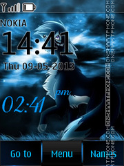 Lonely In Night tema screenshot