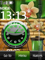 Flower Battery Dual tema screenshot