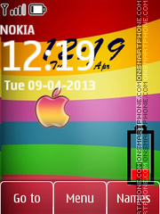 Capture d'écran Apple 26 thème