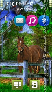 Скриншот темы Horse 11