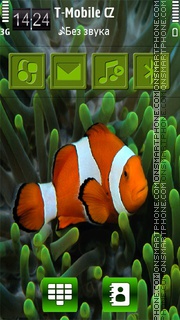 Fish love HD 01 Theme-Screenshot