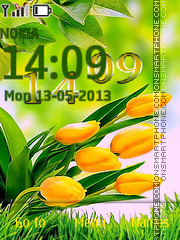 Tulips tema screenshot