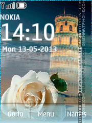 Tower of Pisa & Sea es el tema de pantalla