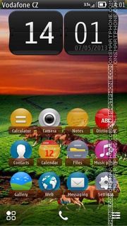 Horse 12 tema screenshot