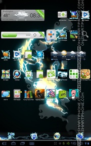 Thunder 03 tema screenshot