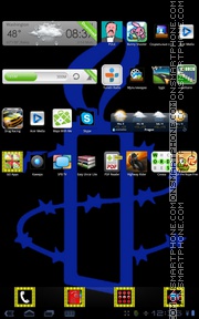 Скриншот темы Amnesty