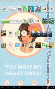 Nice Girl 12 theme screenshot