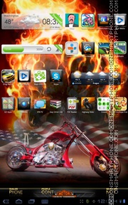 American Chopper 01 es el tema de pantalla