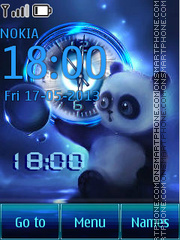 Panda es el tema de pantalla