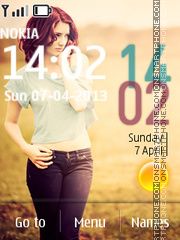 Susan Coffey tema screenshot