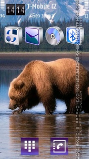Brown Bear 02 tema screenshot