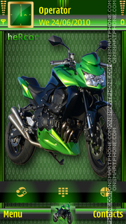 MotorcycletaheRcor tema screenshot