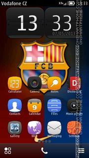 Barcelona 2017 tema screenshot