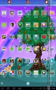 Spring Tree 01 tema screenshot