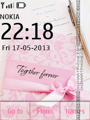 Together Forever 15 es el tema de pantalla