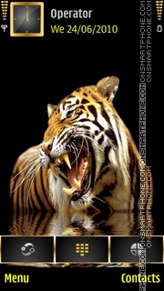 Capture d'écran Tiger - Theme thème