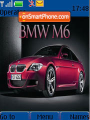 Bmw M6 02 theme screenshot
