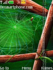 Spiders web es el tema de pantalla