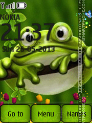 Frog es el tema de pantalla