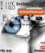 Eyes 02 tema screenshot