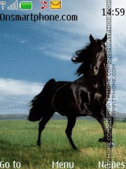 Black Horse theme screenshot