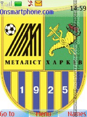 Capture d'écran Metalist Kharkov thème