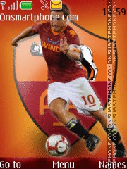 Скриншот темы AS Roma