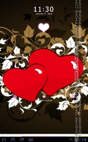 Red Hearts 06 Theme-Screenshot