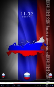 Russia Locker tema screenshot