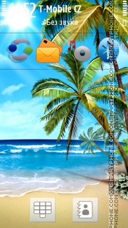 Beach 39 tema screenshot