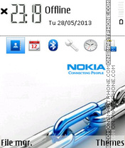 Capture d'écran Nokia 2017 thème