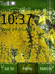 Blooming Spring 01 es el tema de pantalla